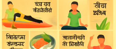एक खूबसूरत पहाड़ी पर सूर्योदय का दृश्य, जहां आकाश नारंगी और गुलाबी रंगों में रंगा हुआ है, और नीचे हरी-भरी घाटी फैली हुई है।